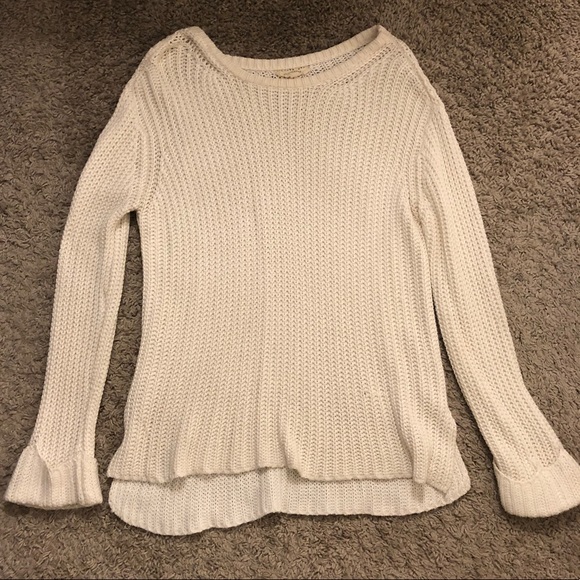 Olivaceous Sweaters - Olivaceous White Sweater